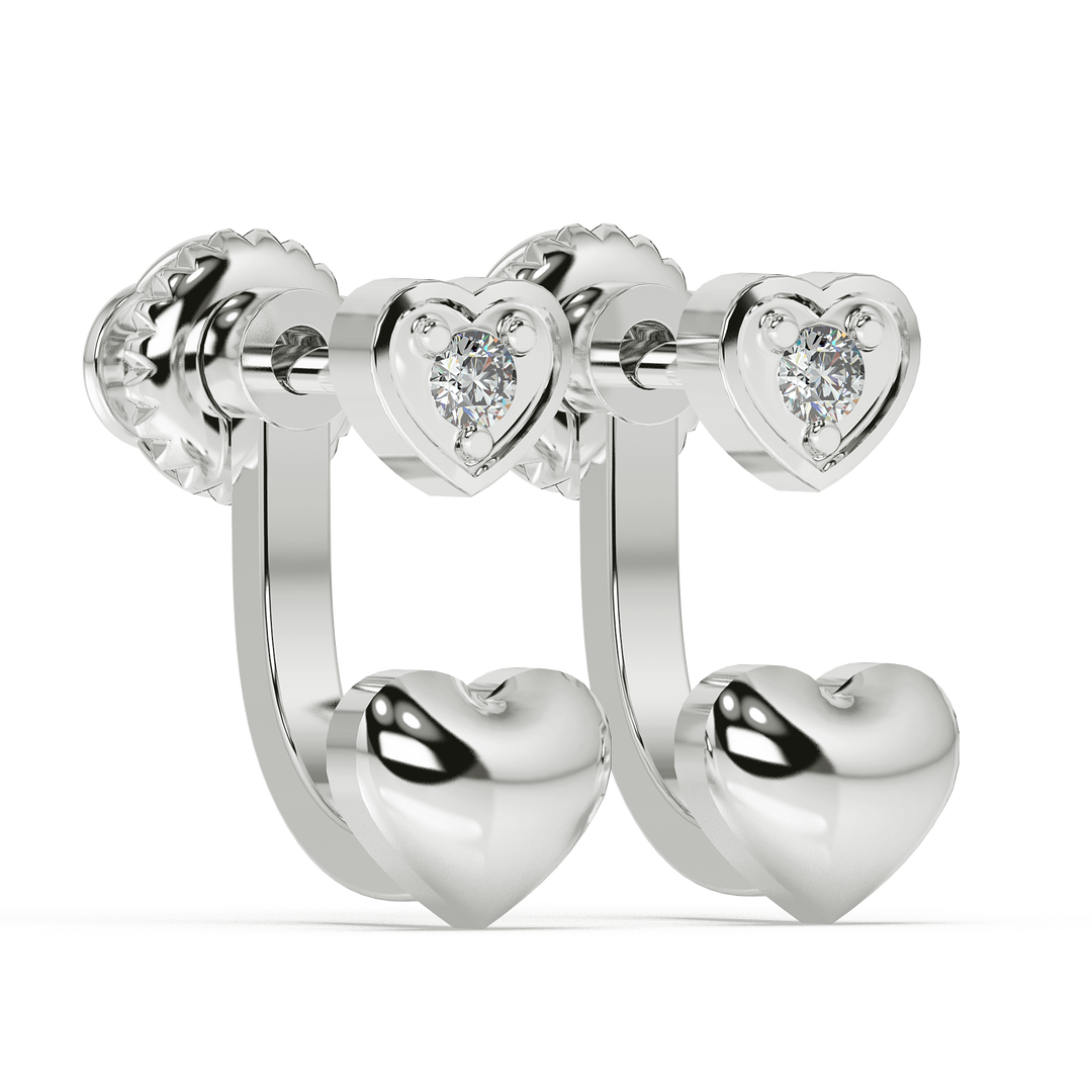 9K Gold Viola Earrings