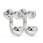 Load image into Gallery viewer, 9K Gold Viola Earrings
