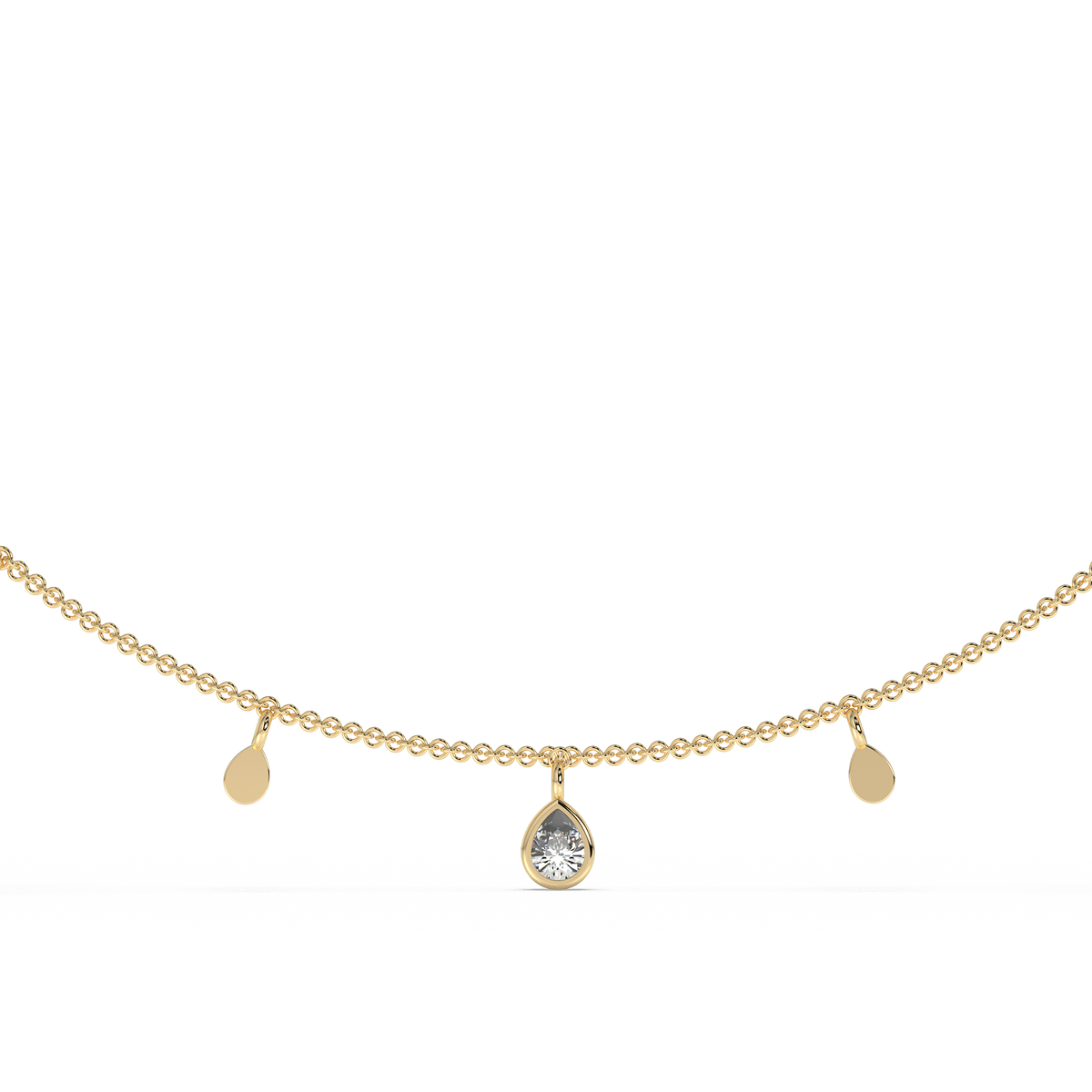 9k gold nicolette necklace