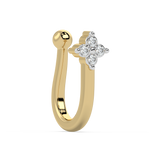 Load image into Gallery viewer, 9K Gold Indigo Nose Pin

