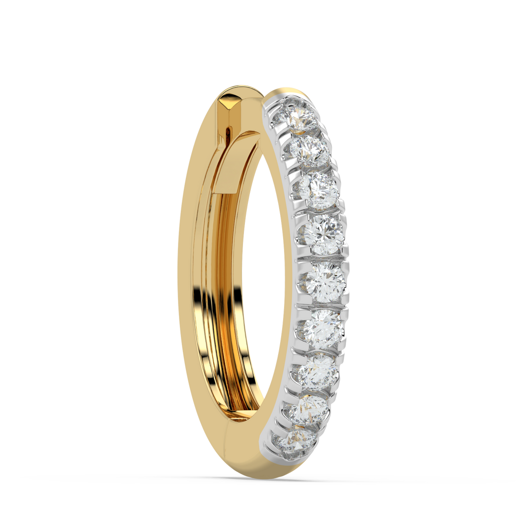 9K Gold Halle Nose Pin