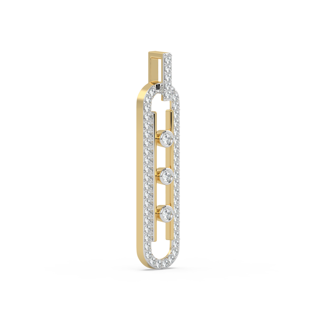 9K Gold Mercy Pendant