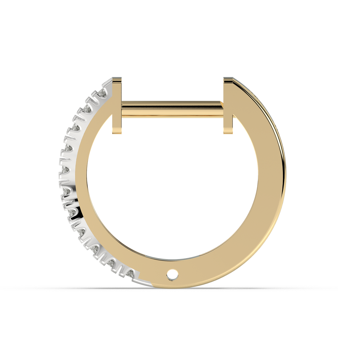 9K Gold Aaliyah Earrings