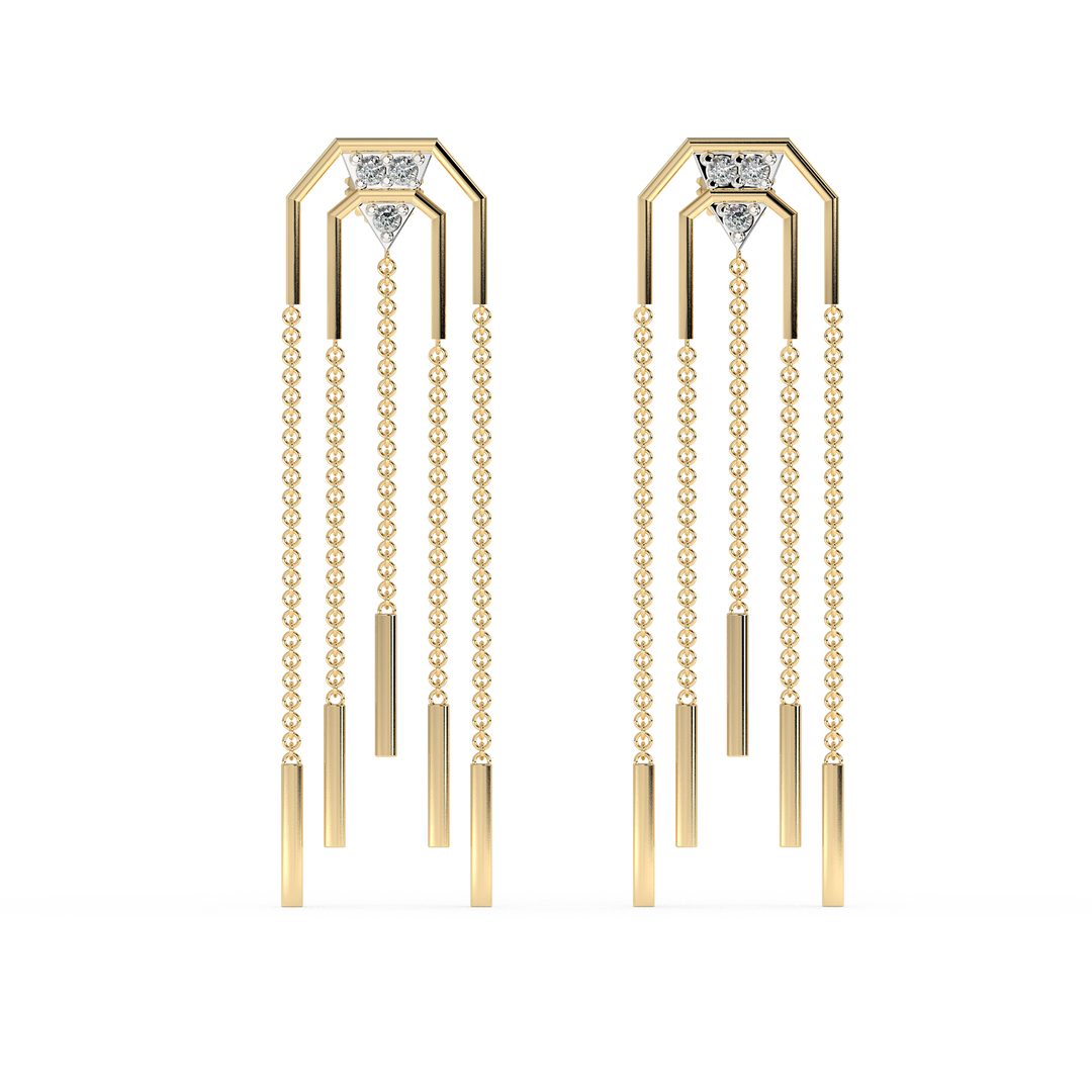 9K Gold Anwen Earrings