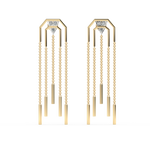 Load image into Gallery viewer, 9K Gold Anwen Earrings
