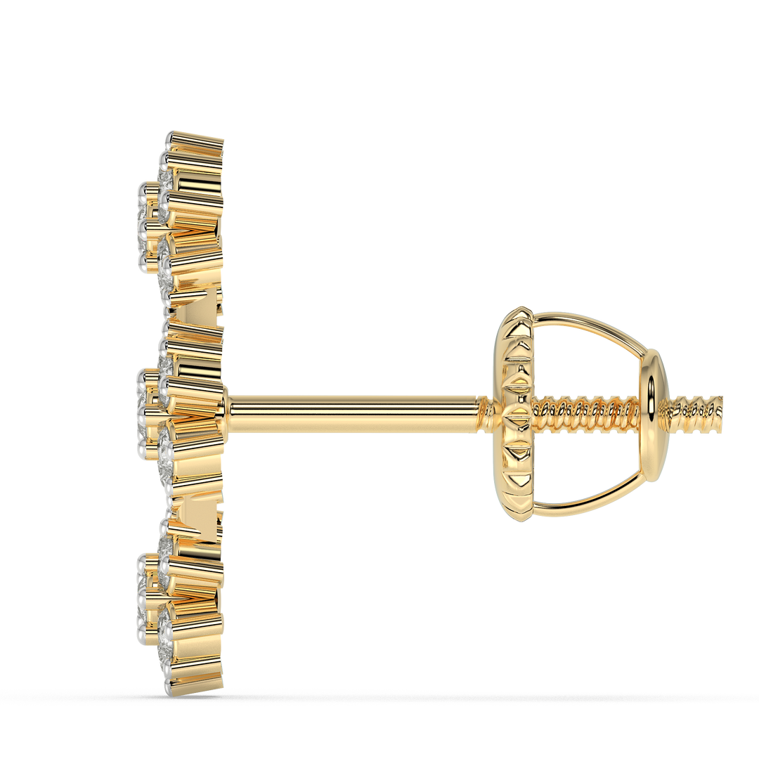 9K Gold Nadia Earrings