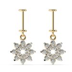 Load image into Gallery viewer, 9K Gold Lark Earrings
