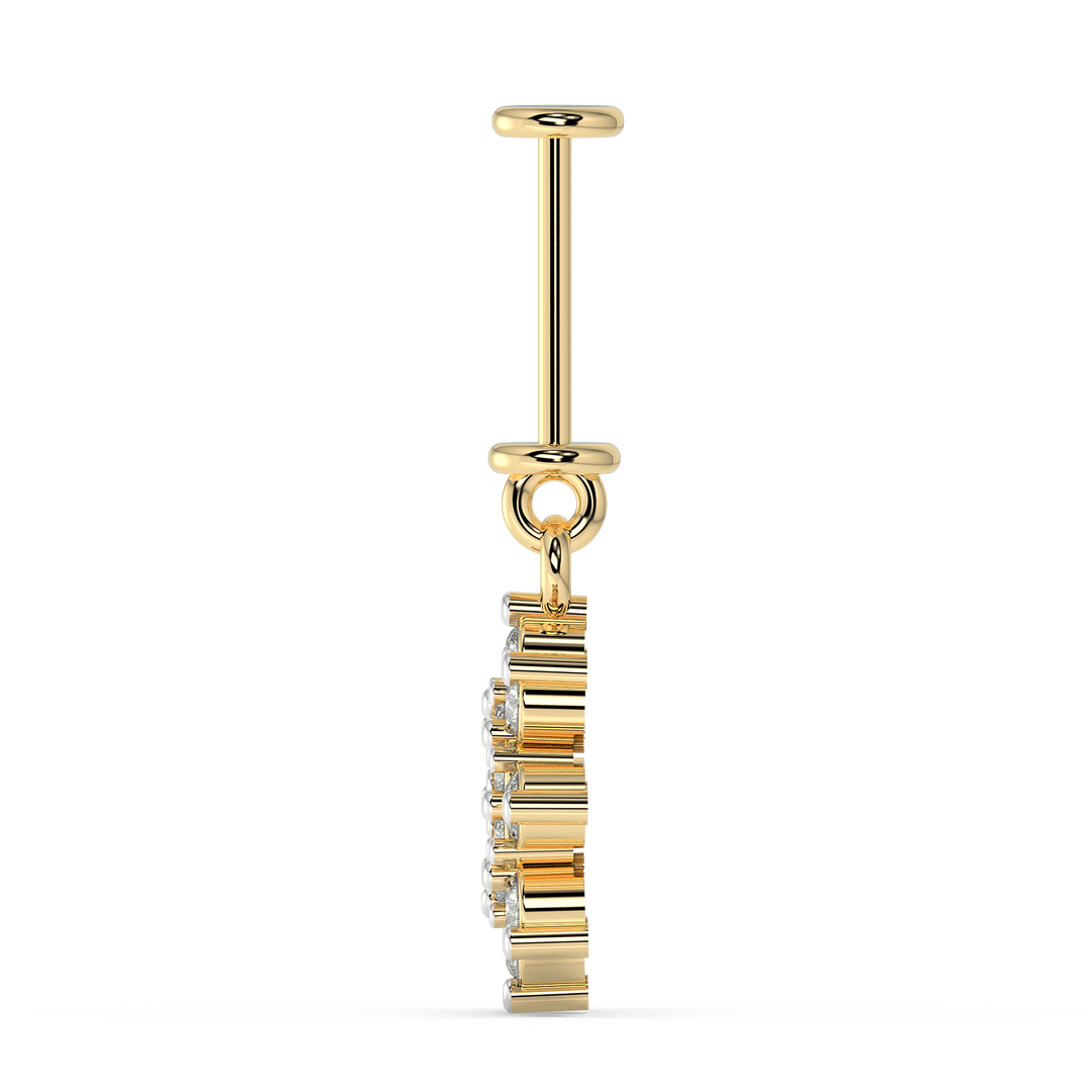 9K Gold Lark Earrings