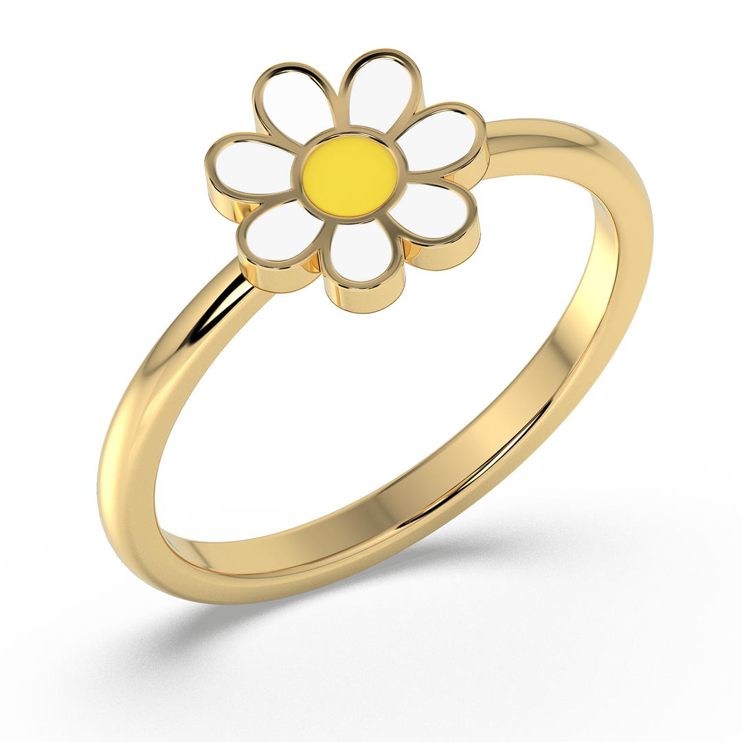 9K Gold Bianca Ring