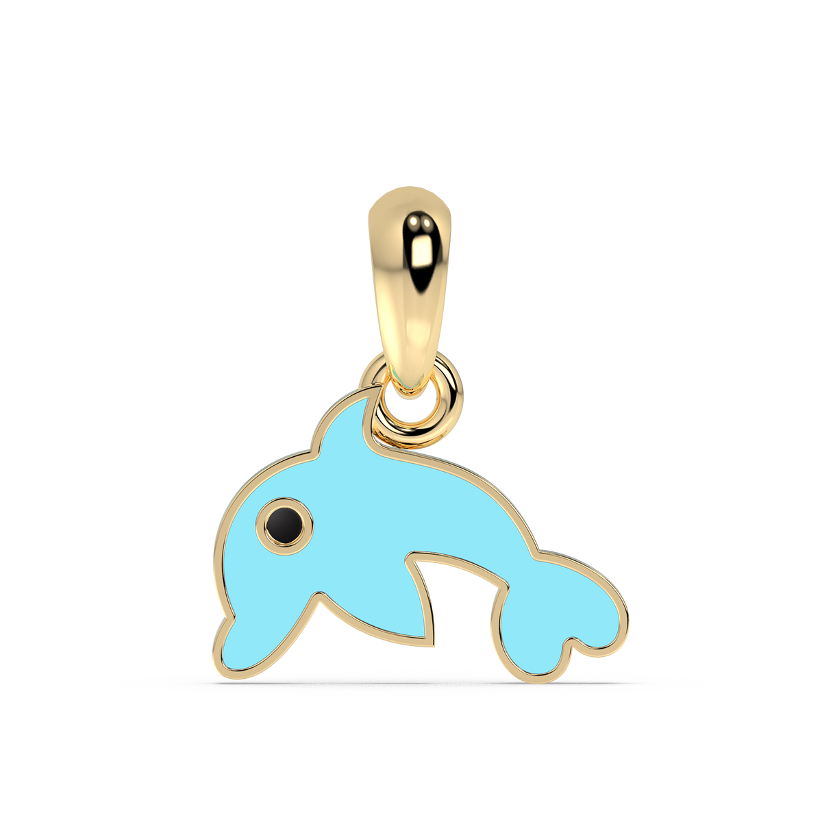 9k gold charity pendant