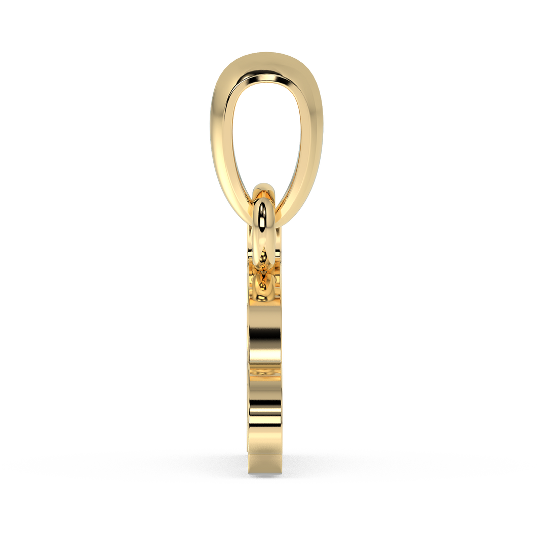 9K Gold Charity Pendant