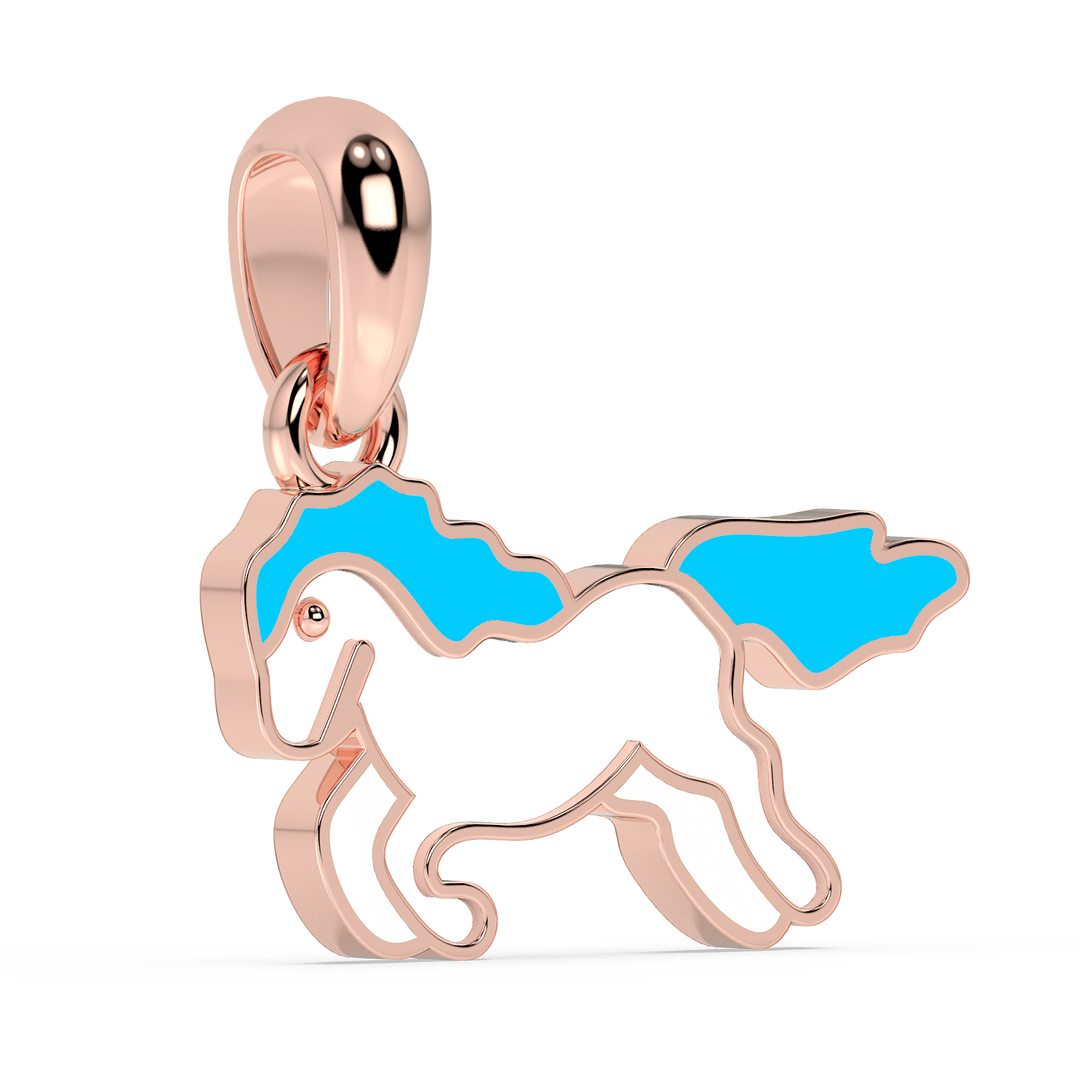 9K Gold Patience Pendant