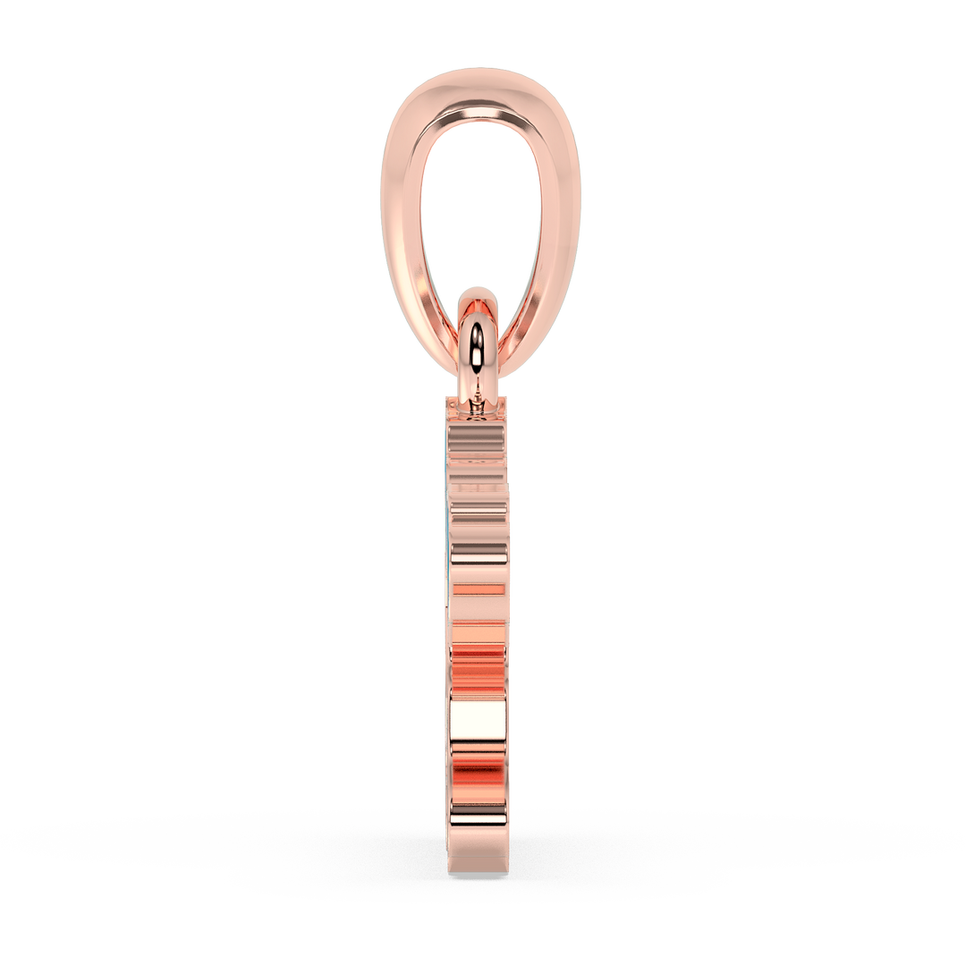 9K Gold Patience Pendant