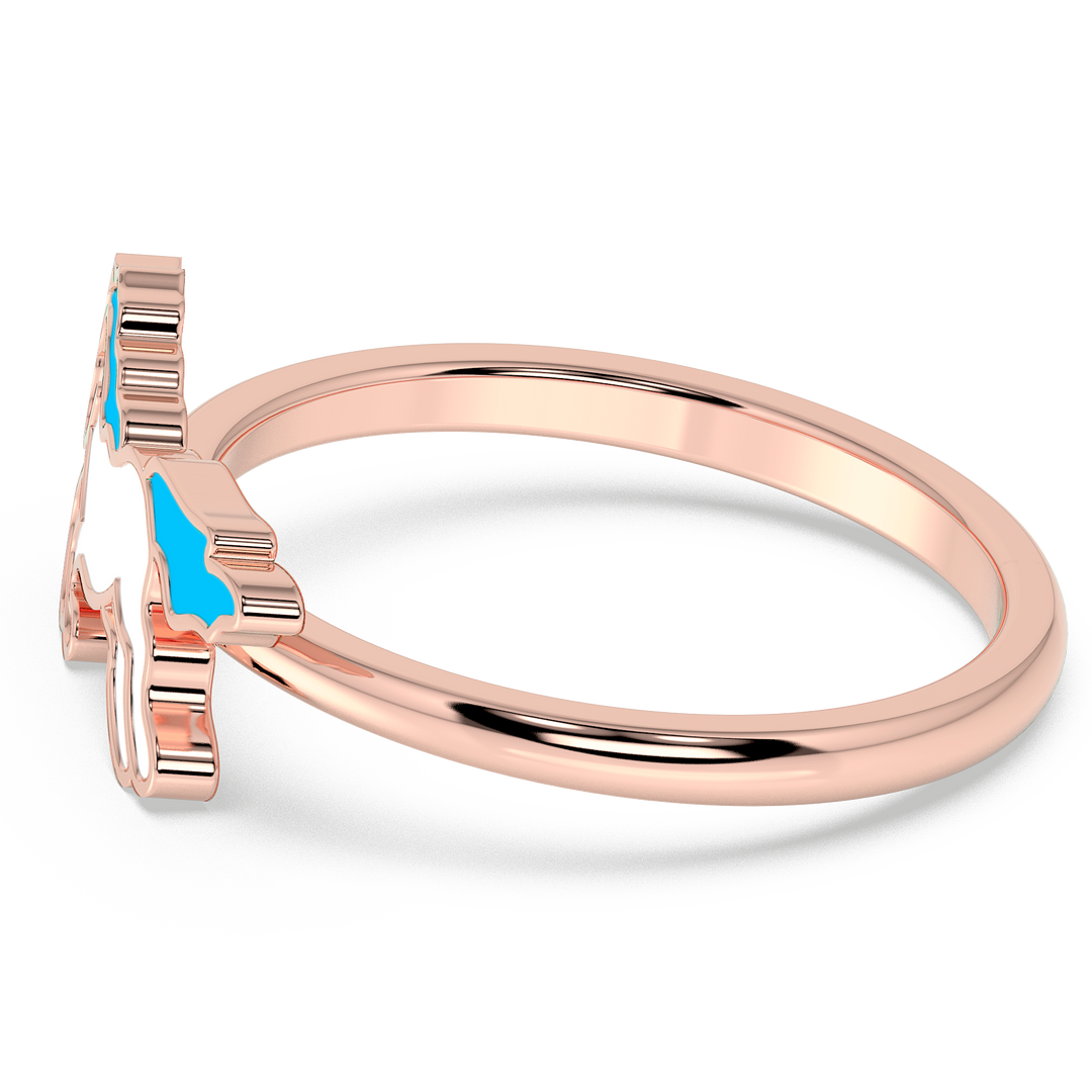9K Gold Celeste Ring