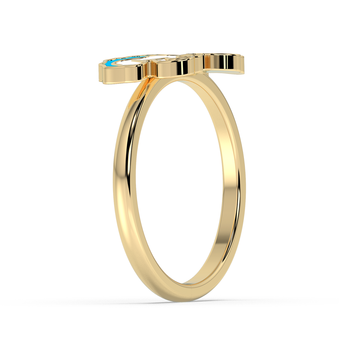 9K Gold Celeste Ring