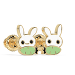 Load image into Gallery viewer, 9K Gold Samira Earrings
