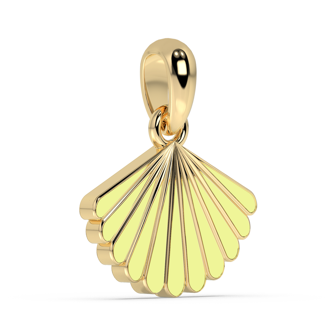 9K Gold Dauphine Pendant