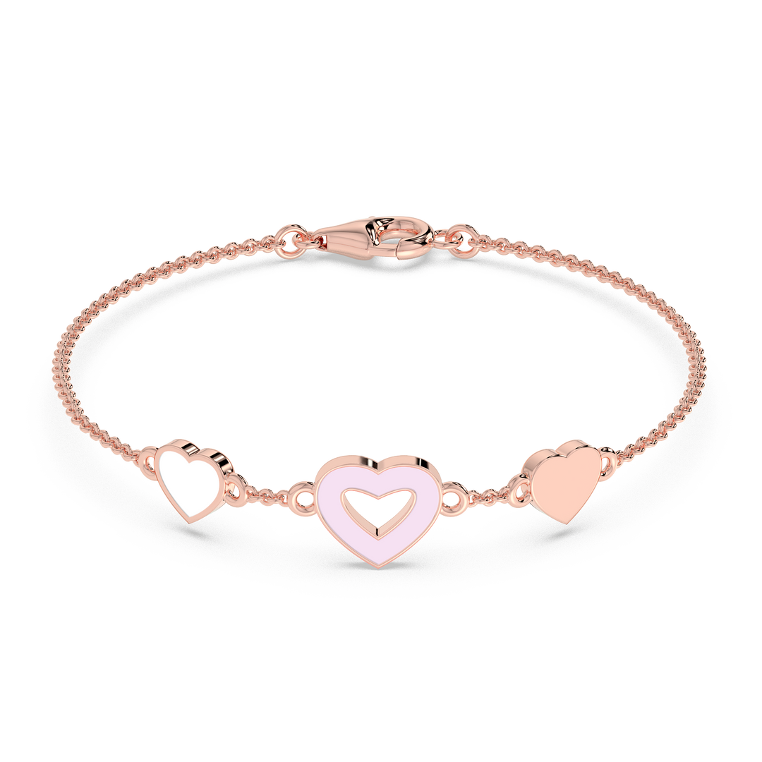 9K Gold Amaryllis Bracelet