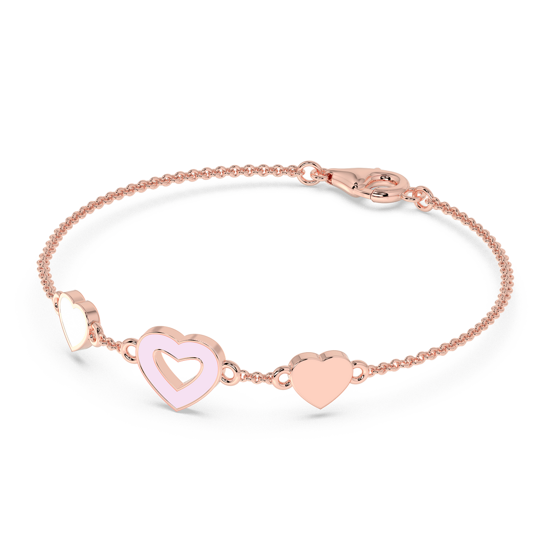 9K Gold Amaryllis Bracelet