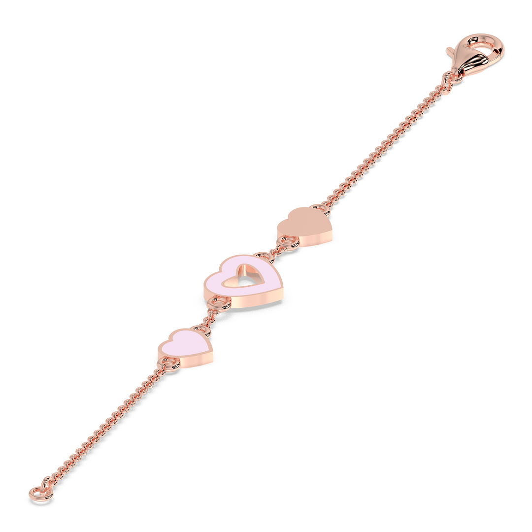 9K Gold Amaryllis Bracelet