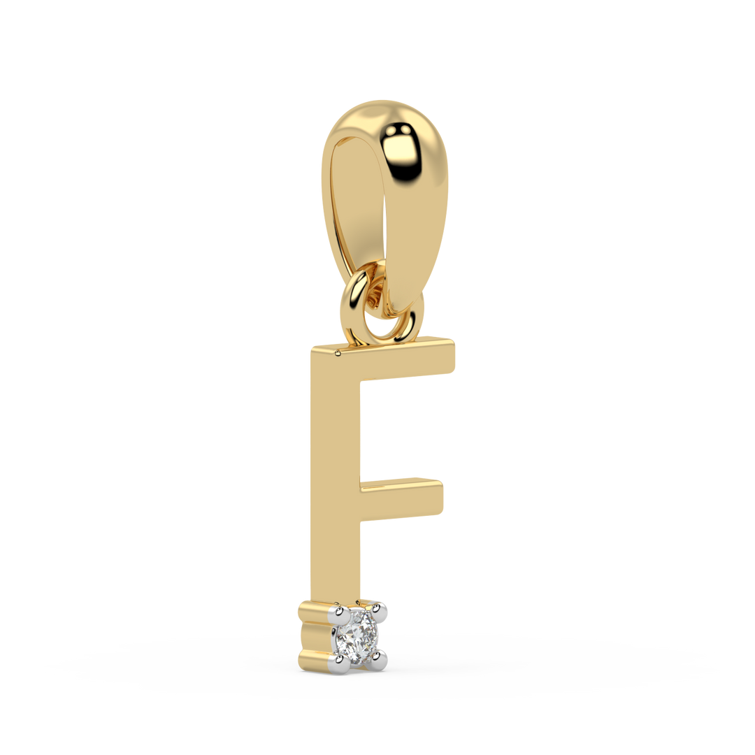 9K Gold Briar Pendant
