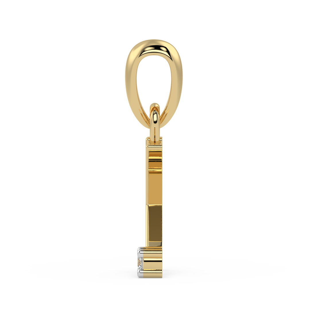 9K Gold Solene Pendant