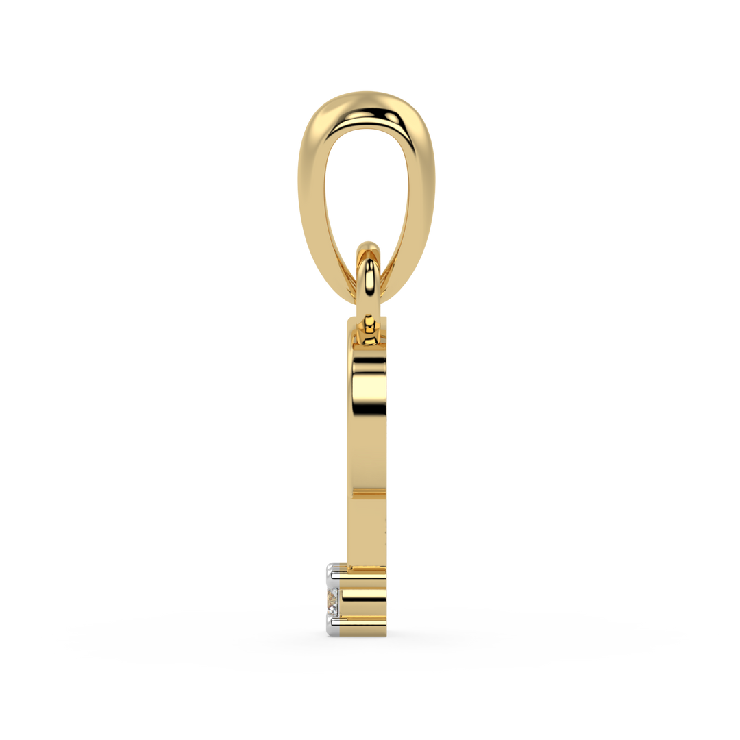 9K Gold Fontaine Pendant