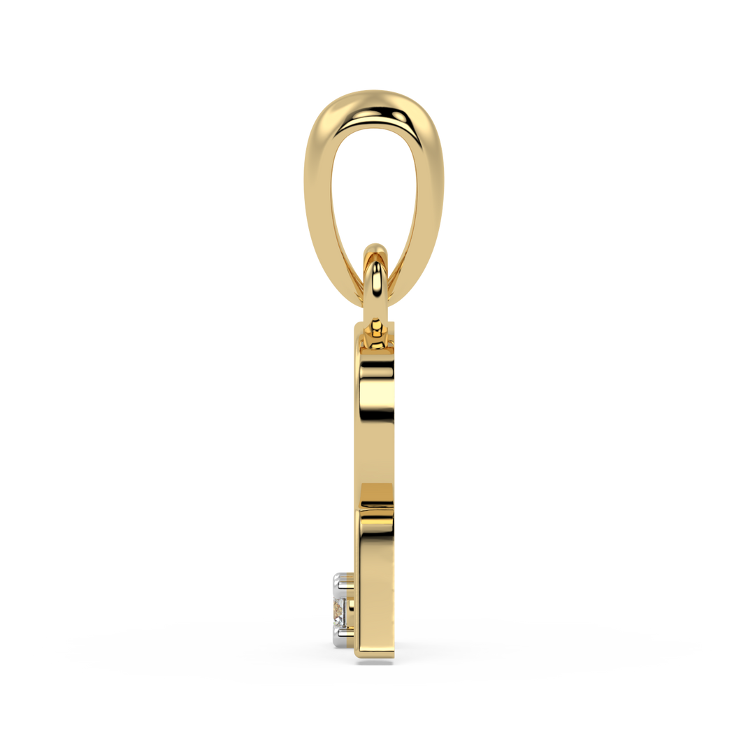 9K Gold Capri Pendant