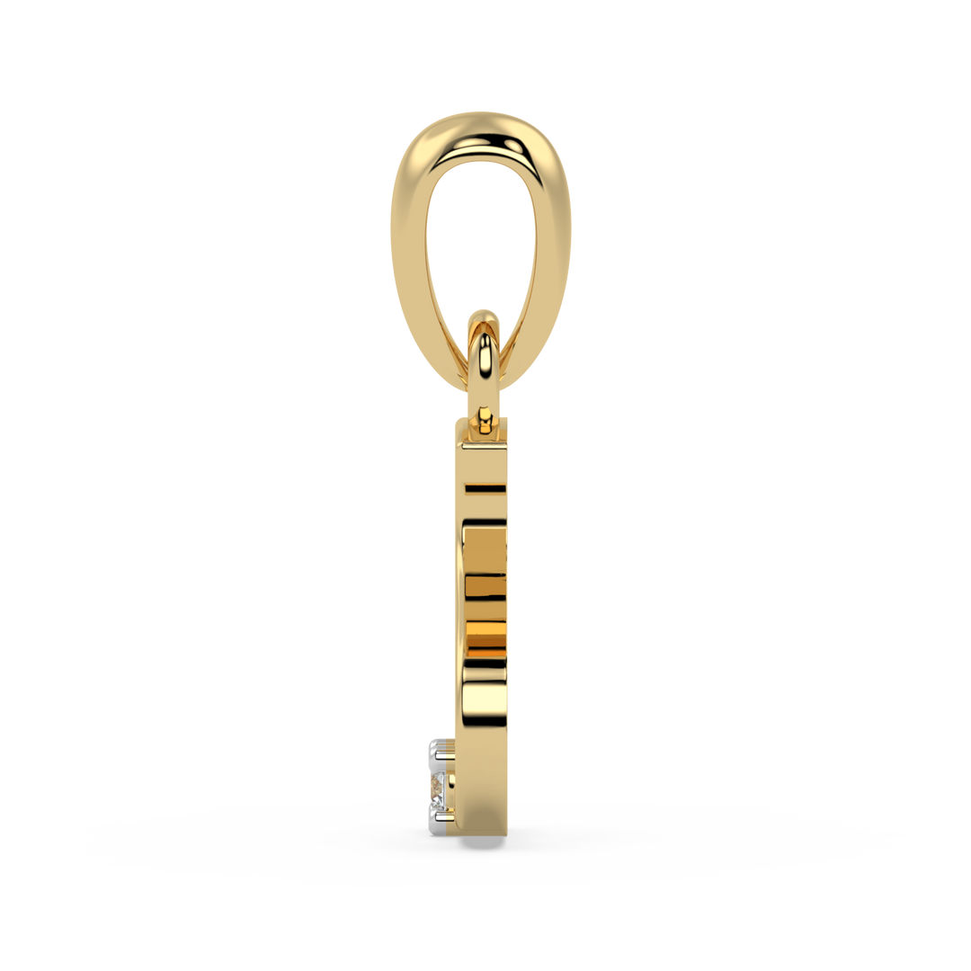 9K Gold Delaney Pendant