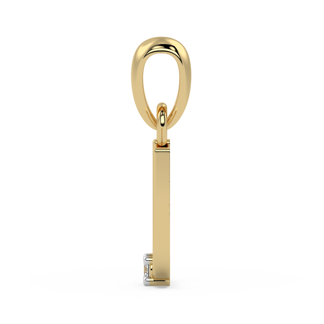 9K Gold Fawn Pendant