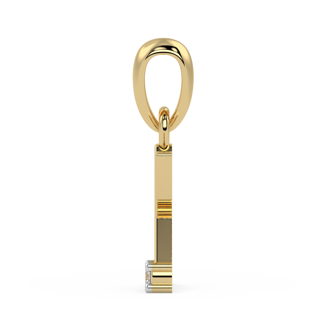9K Gold Isolde Pendant
