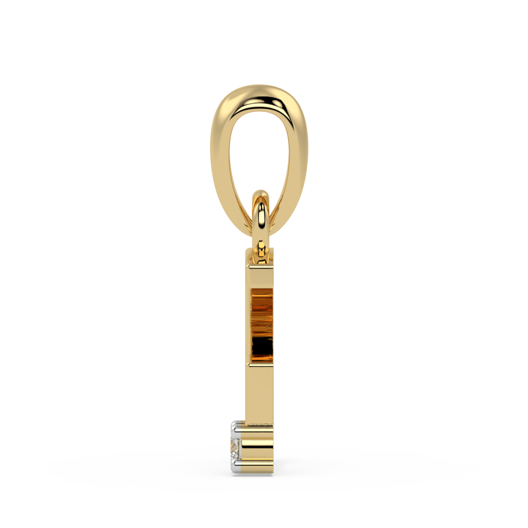 9K Gold Mireille Pendant