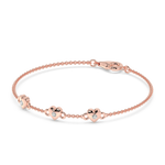 Load image into Gallery viewer, 9K Gold Peony Bracelet
