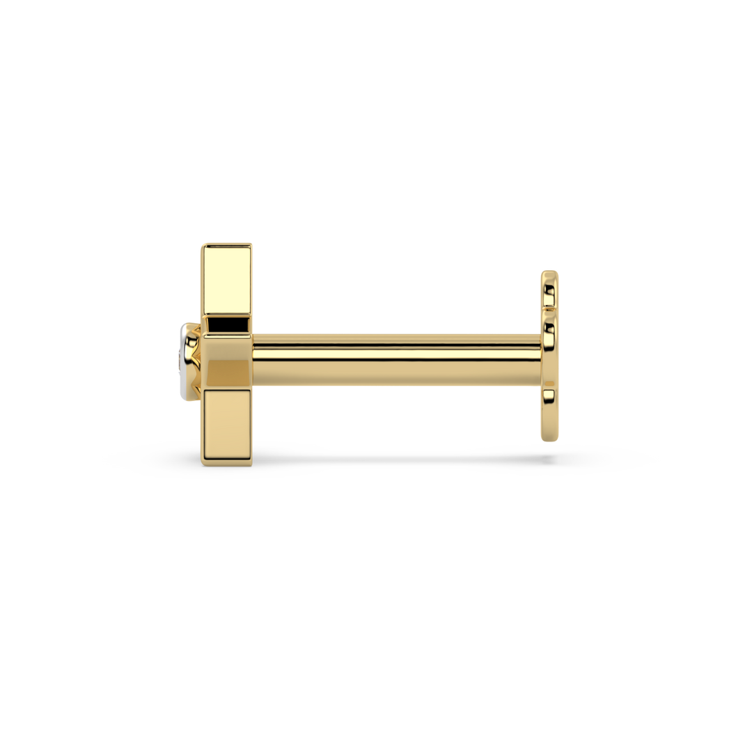 9K Gold Winsome Nose Pin