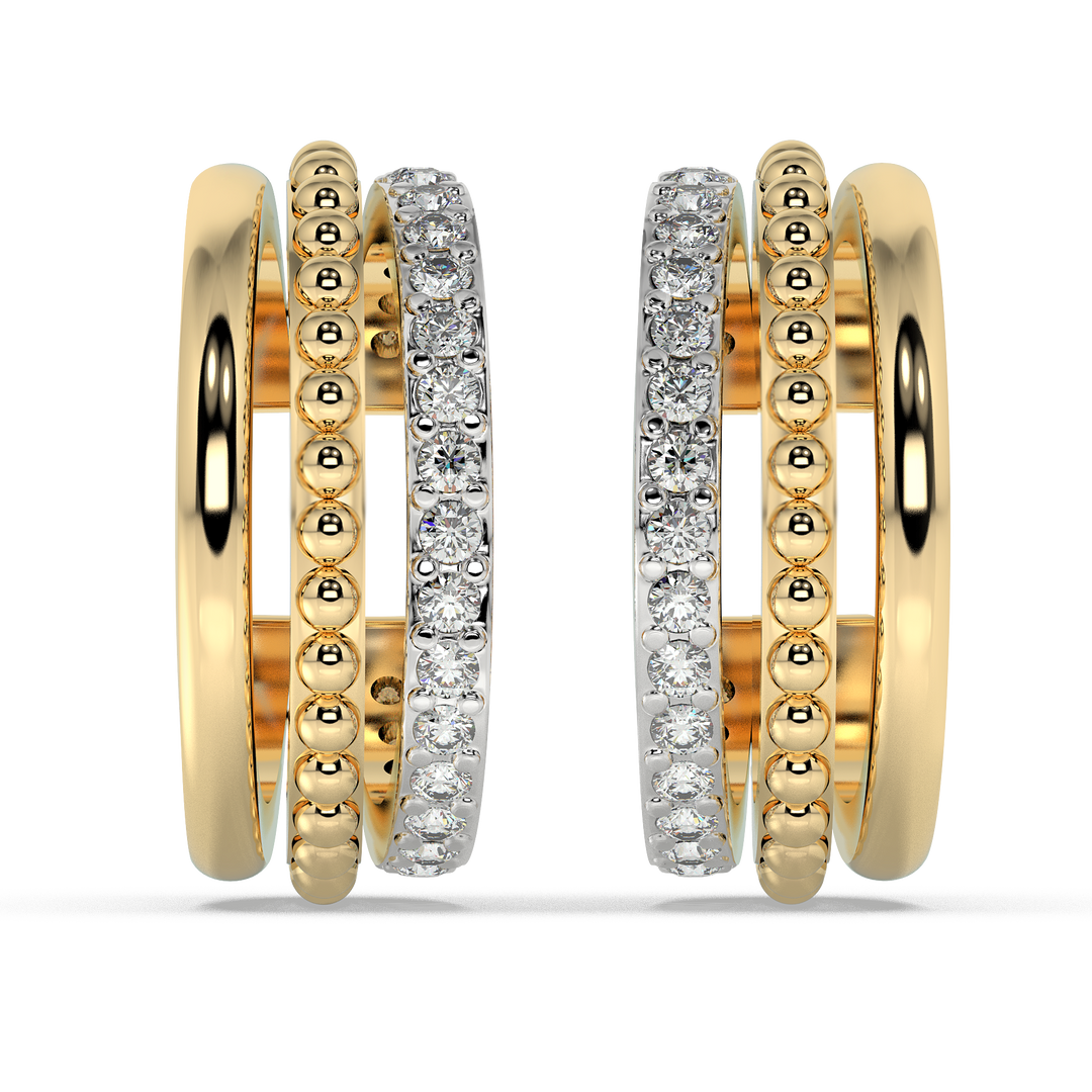 9K Gold Verona Earrings