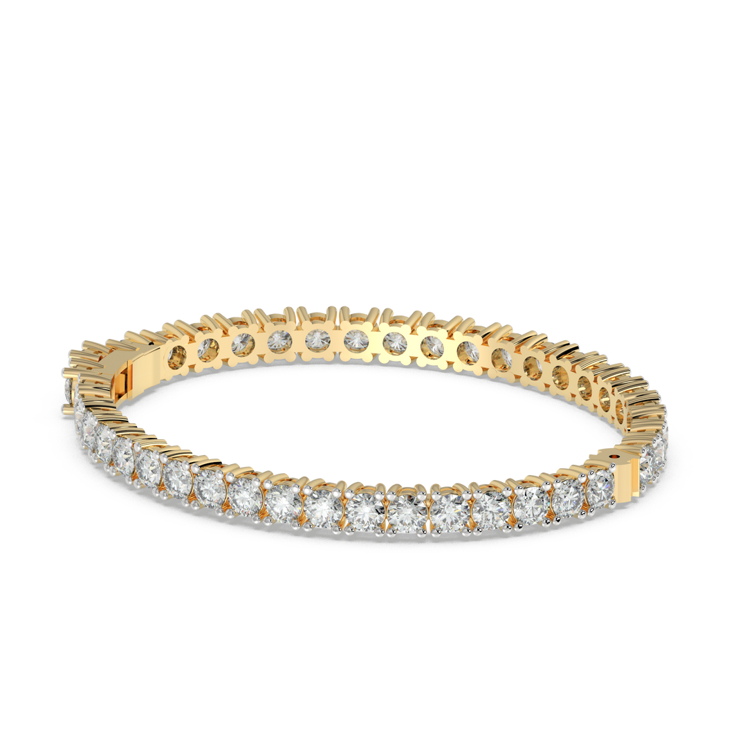 9K Gold Calista Bangle