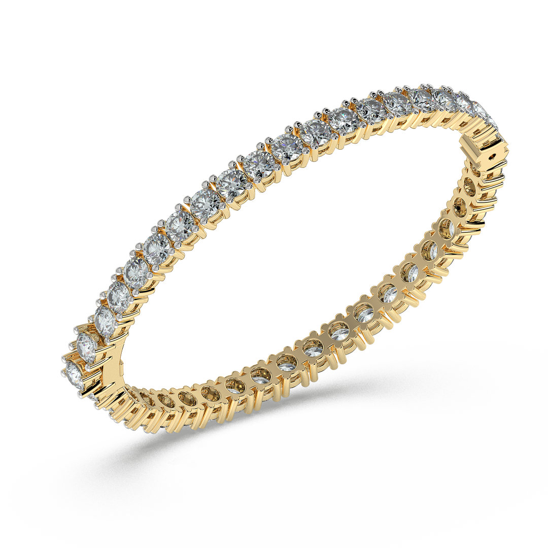 9K Gold Calista Bangle