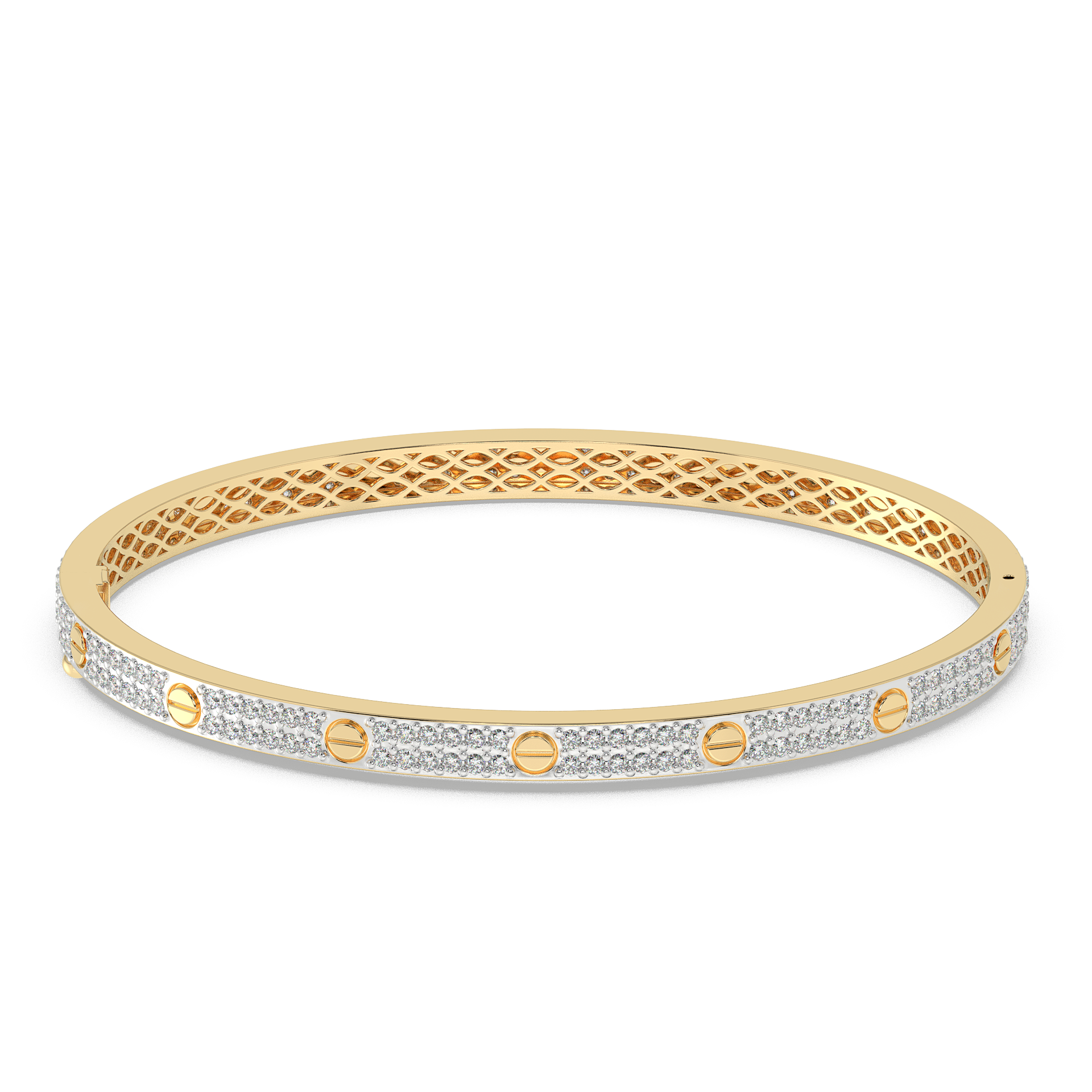 9K Gold Hermione Bangle