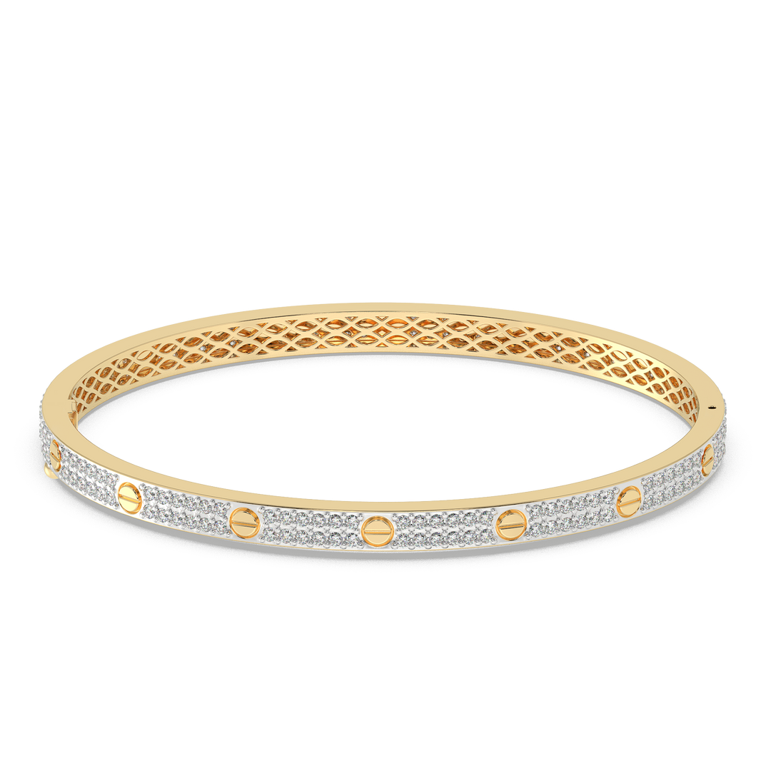 9K Gold Hermione Bangle