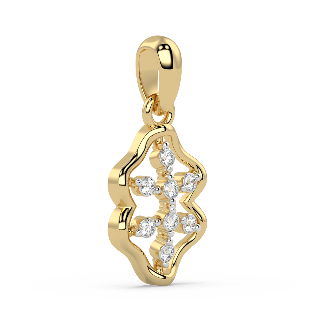 9K Gold Odette Pendant