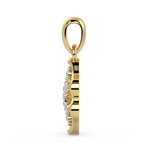 Load image into Gallery viewer, 9K Gold Odette Pendant
