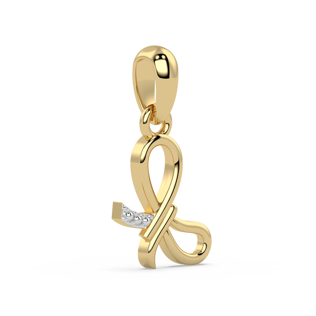 9K Gold Pomeline Pendant