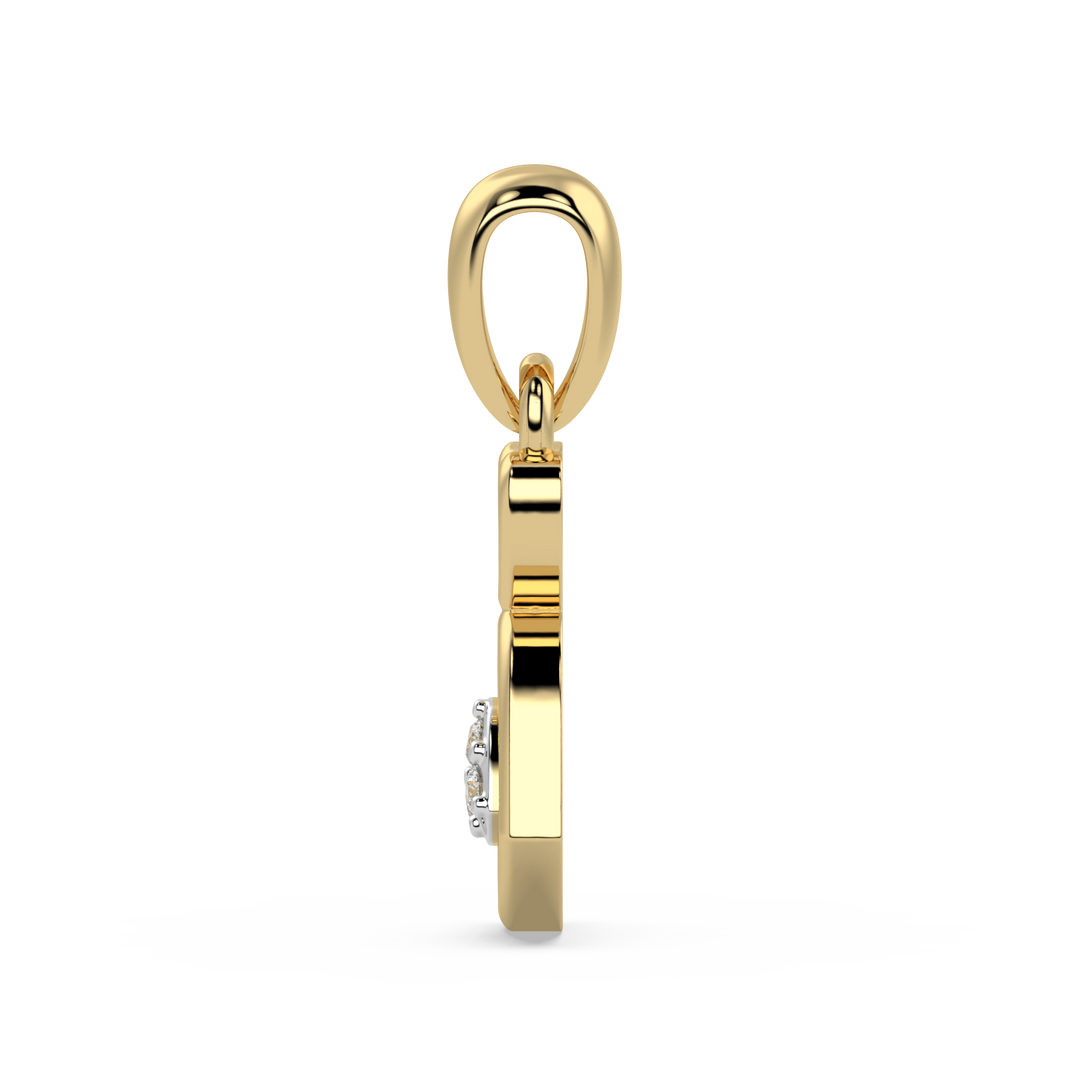 9K Gold Quintessa Pendant