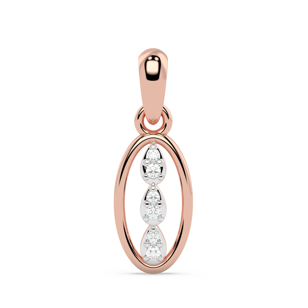 9K Gold Opal Pendant
