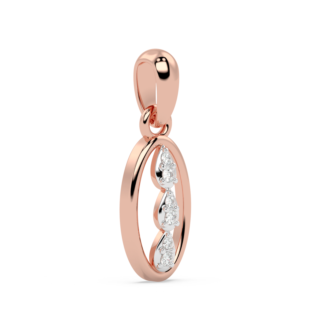 9K Gold Opal Pendant