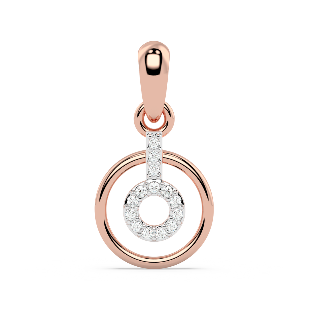 9K Gold Ruby Pendant