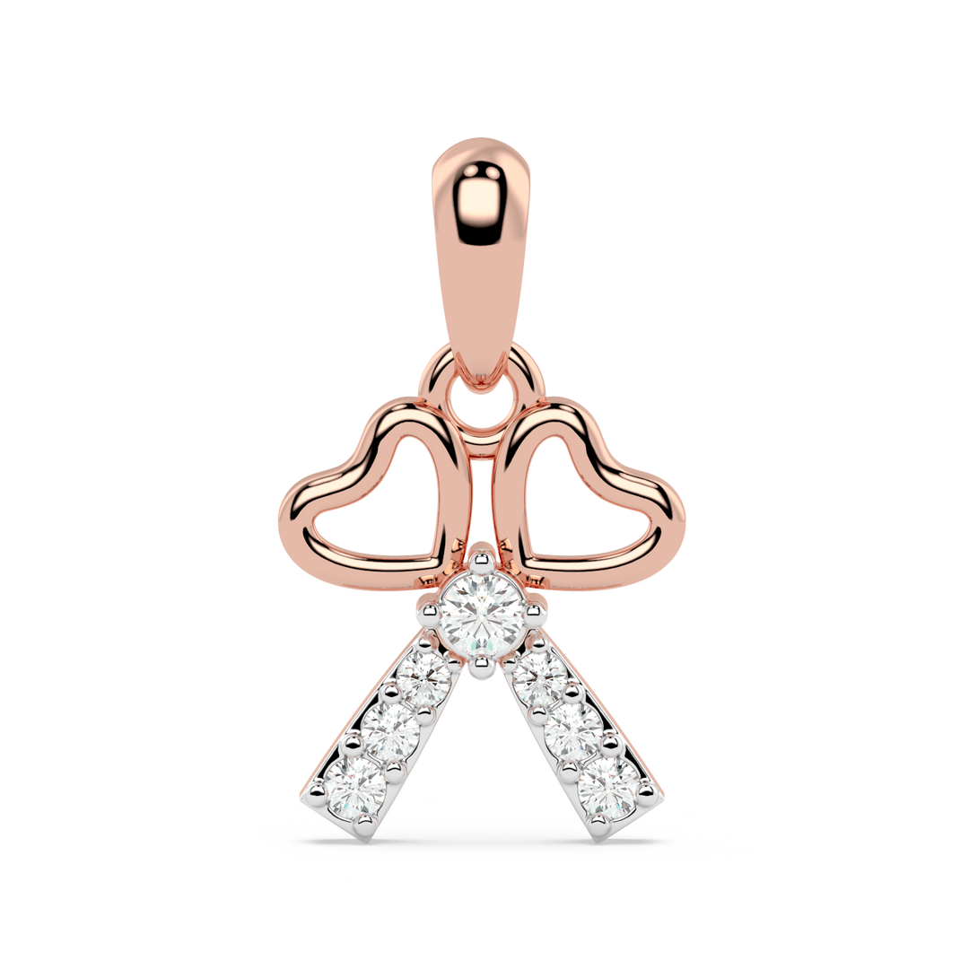 9K Gold Sapphire Pendant