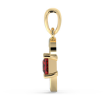 Load image into Gallery viewer, 9K Gold Crystal Pendant
