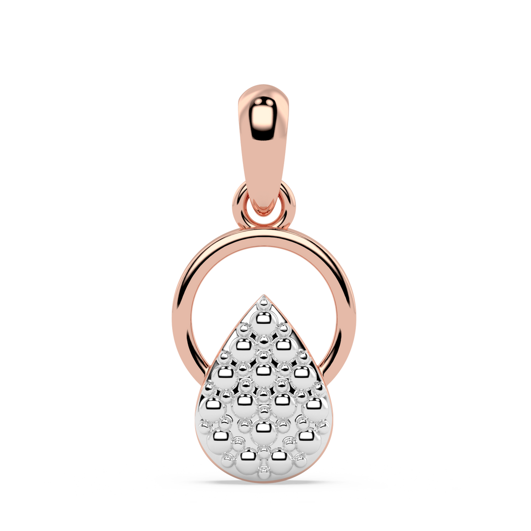 9K Gold Gemma Pendant