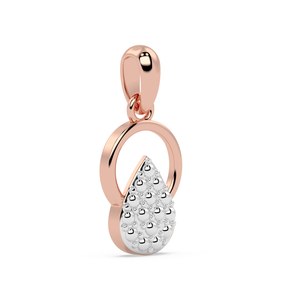 9K Gold Gemma Pendant